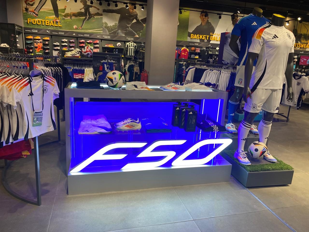 Adidas window event zone