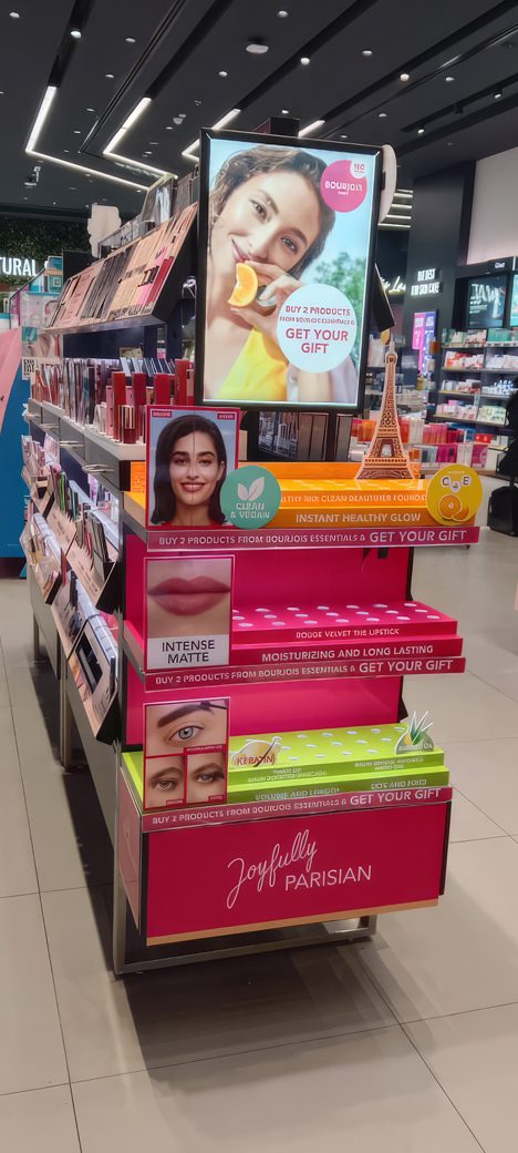 Printed Endcap digital printing, Promotional display graphics