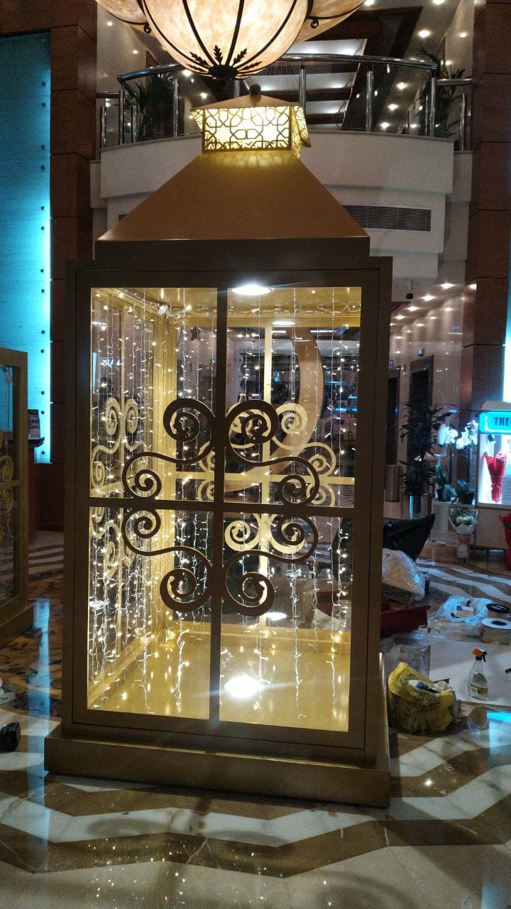 Ramadan Lantern event, Illuminated event installation