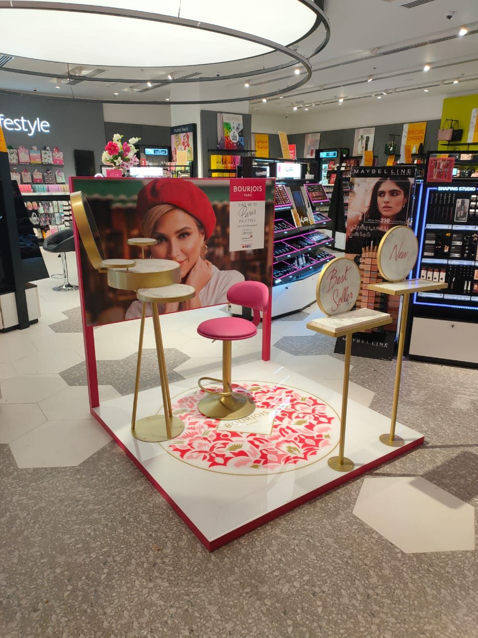 Brand Activation event, Styled podium