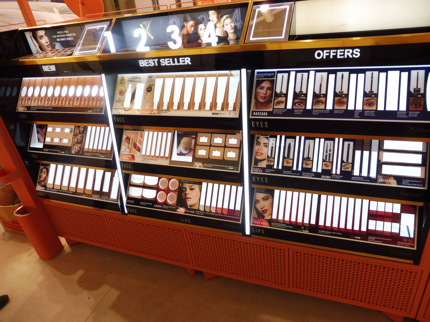 Max Factor wall unit, L'Etoile